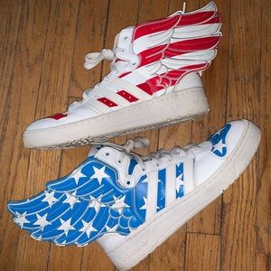Jeremy Scott x Adidas “Stars N Stripes” Size 10.5